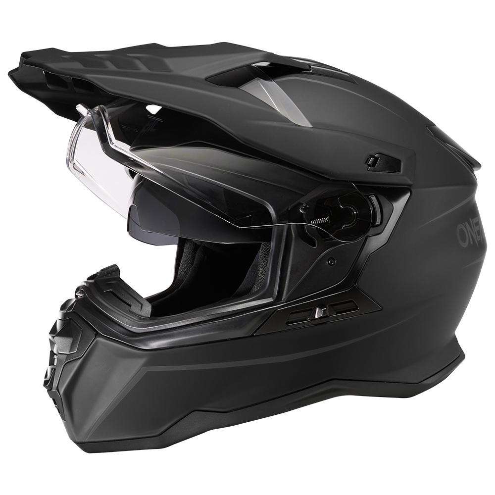 MC Auto: O'Neal D-SRS Square V.22 Solid Black Helmet