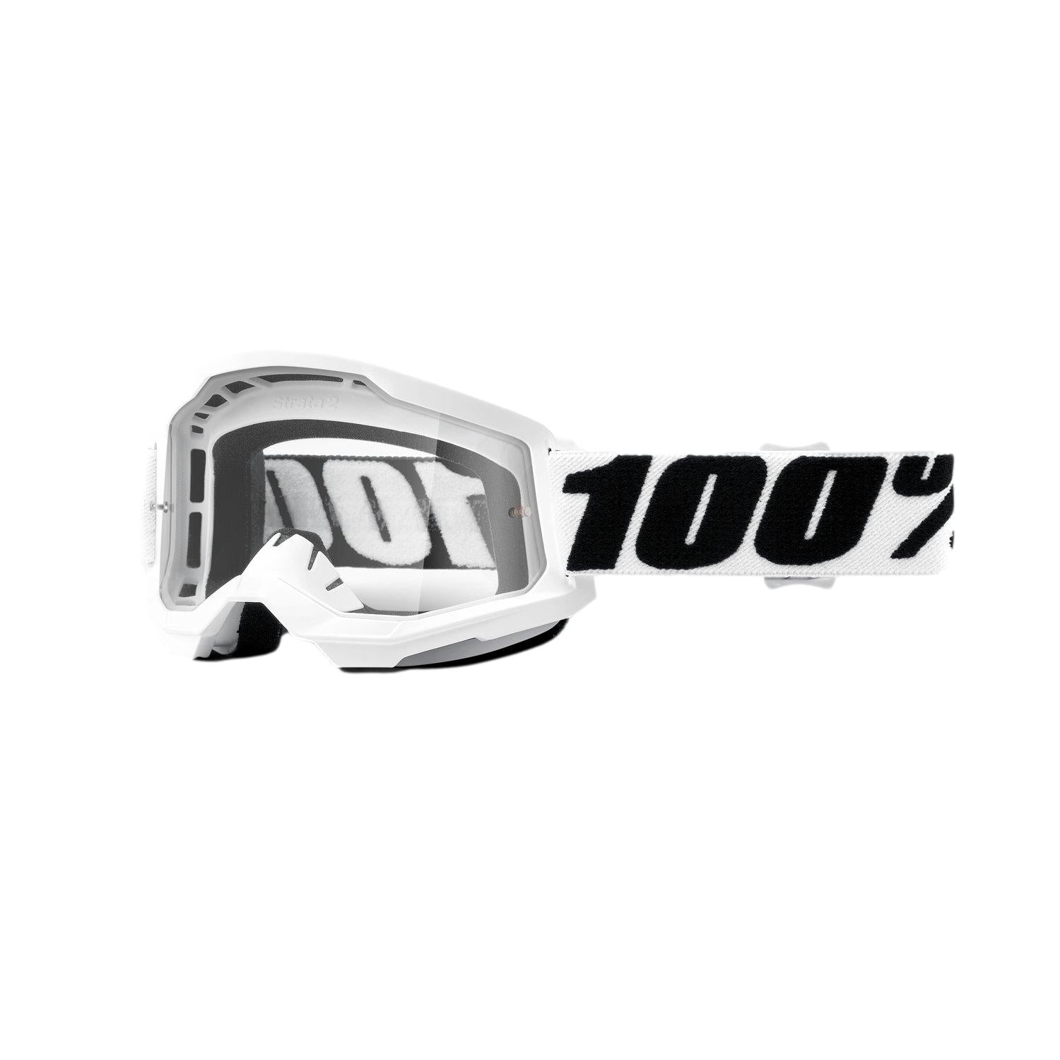 MC Auto: 100% Strata2 Everest Clear Goggle