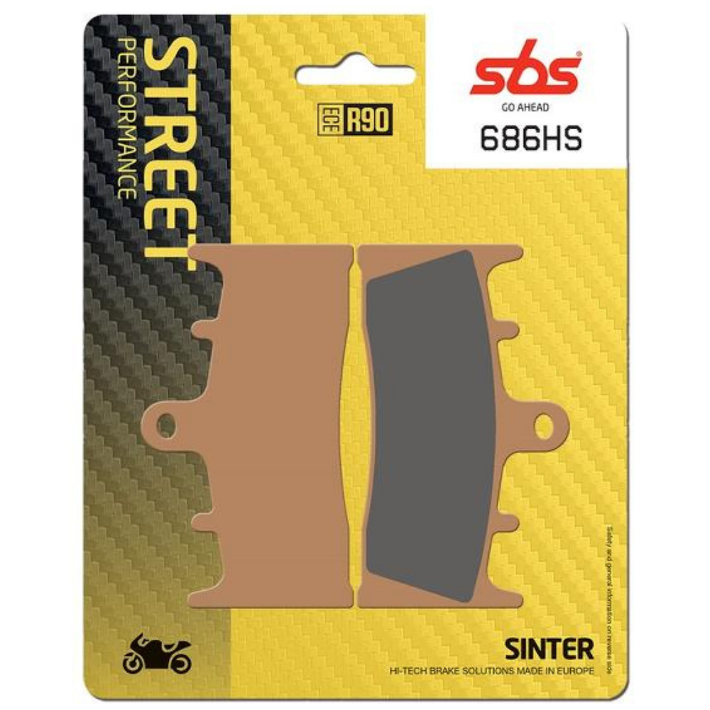 MC Auto: SBS 686HS Front Brake Pads