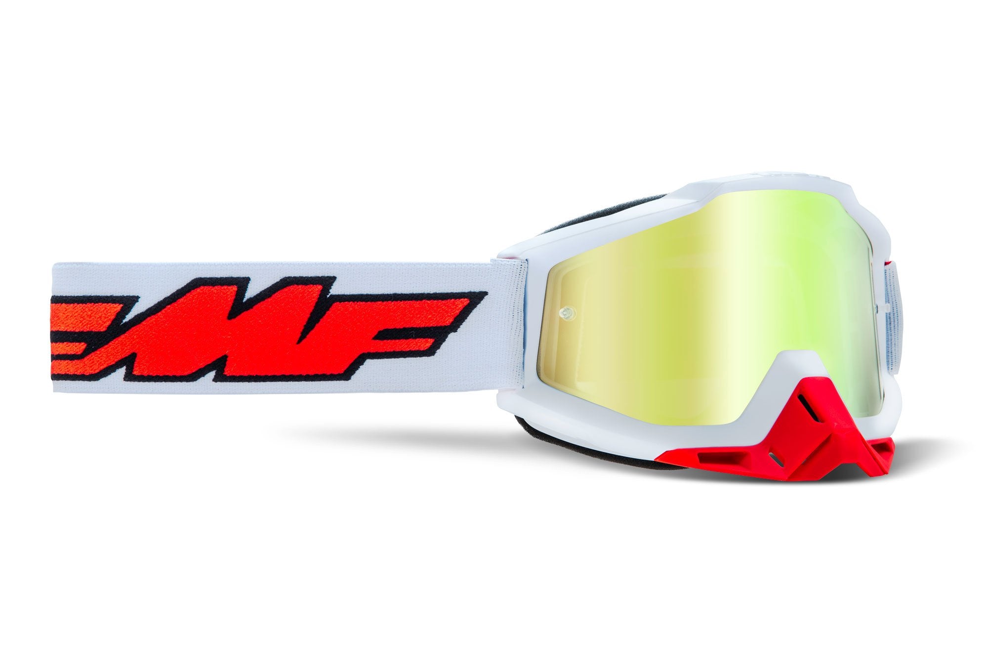 MC Auto: FMF PowerBomb Rocket White Goggle