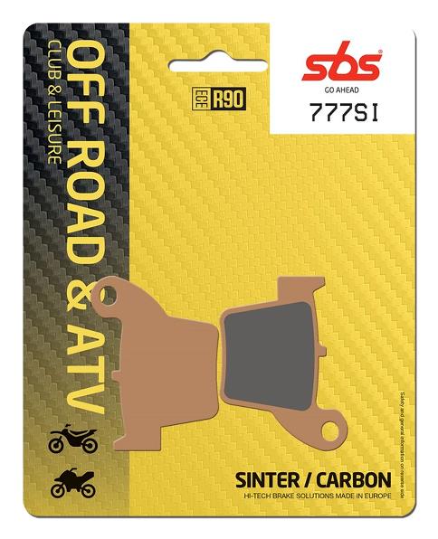 MC Auto: SBS 777SI Front/Rear Brake Pads