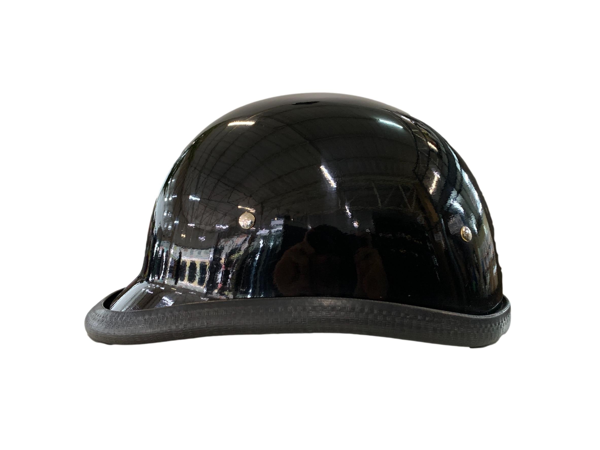 MC Auto: MCA Jockey Gloss Black PissPot Helmet