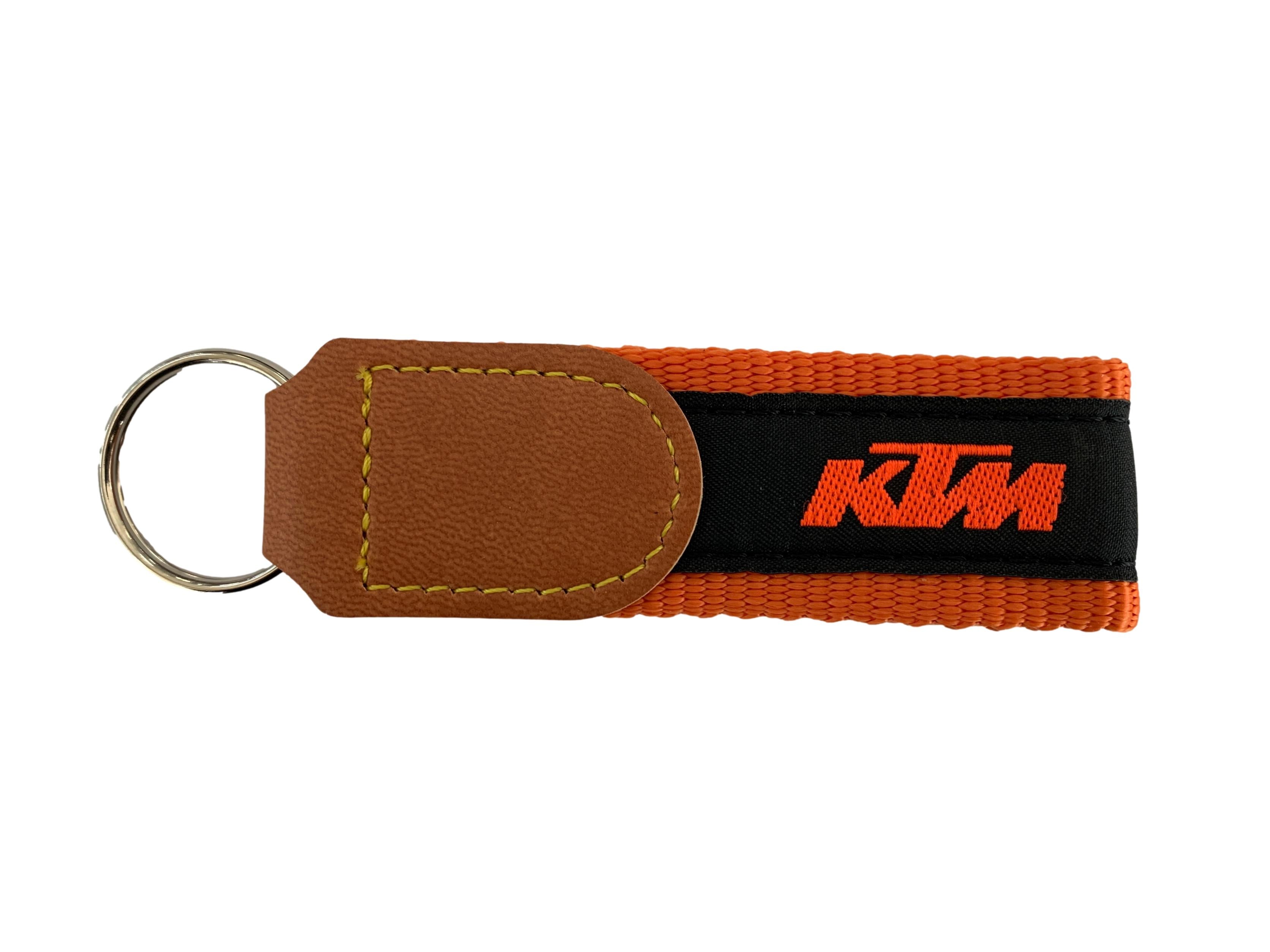 MC Auto: KTM Strap Black/Orange Key Ring