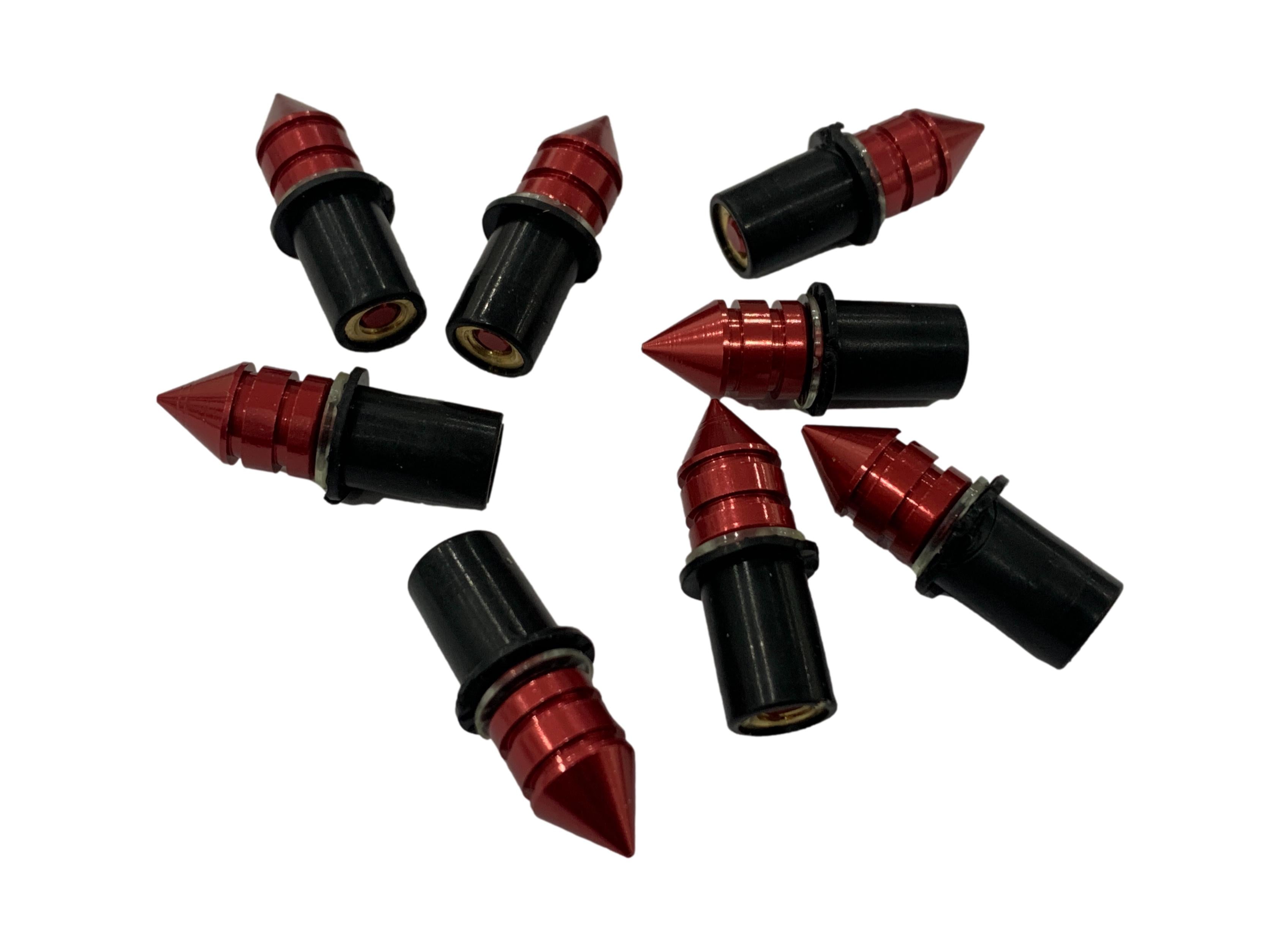 MC Auto: Keiti Red Pointed Screen Bolts
