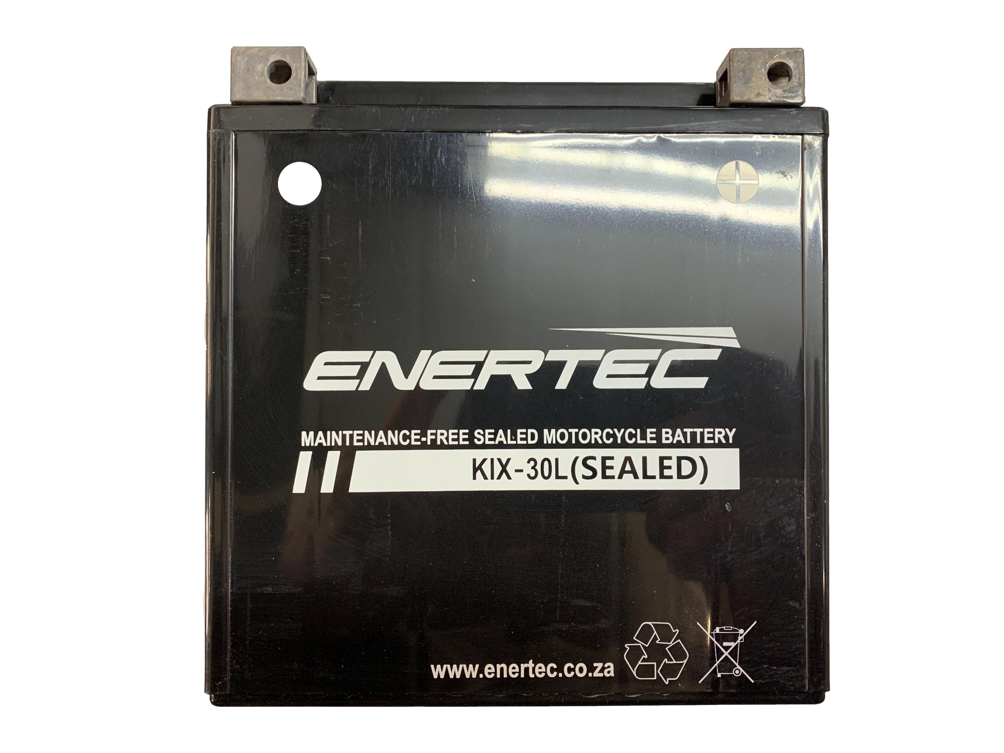 MC Auto: Enertec Battery KIX30-L -Motorcycle Battery
