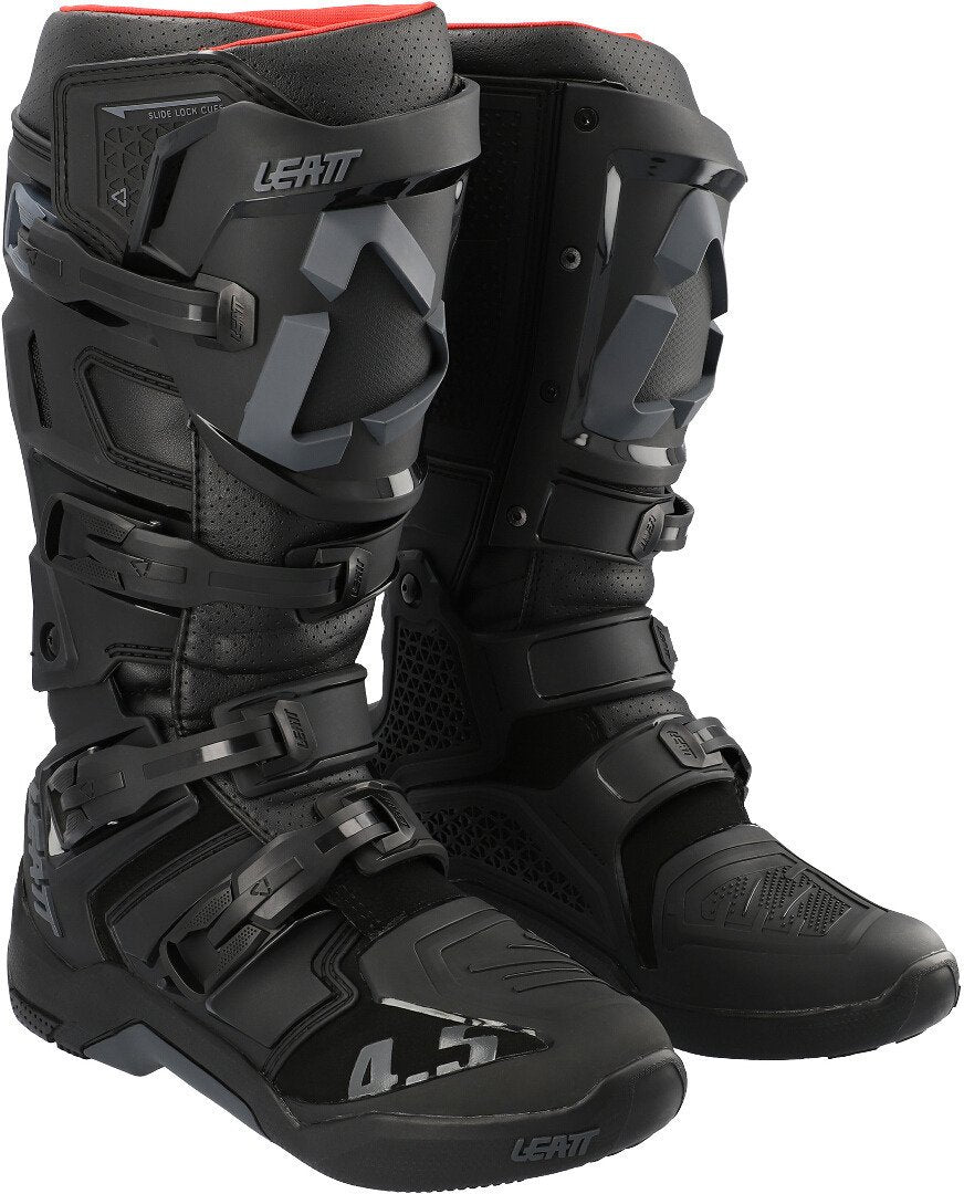 MC Auto: Leatt 4.5 Black Boots