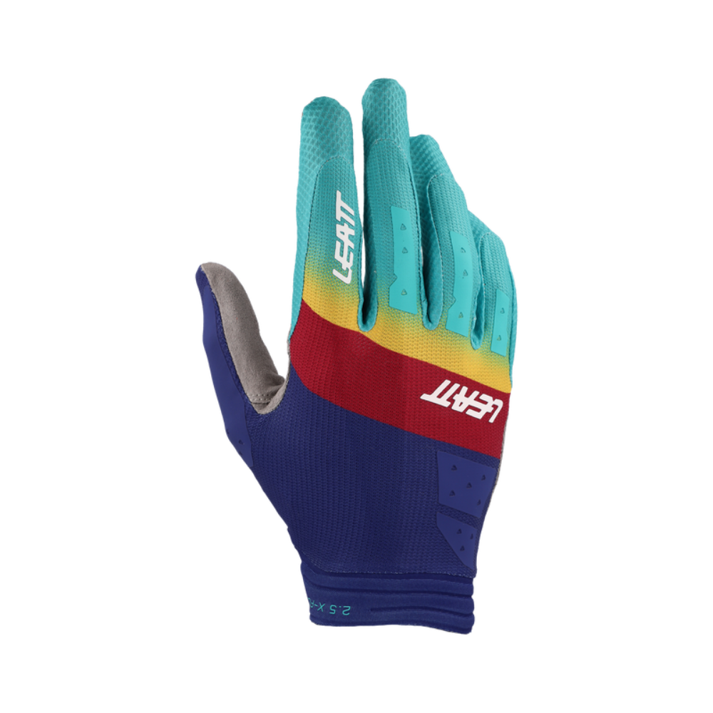 MC Auto: Leatt Moto 2.5 X-Flow v22 Aqua Gloves