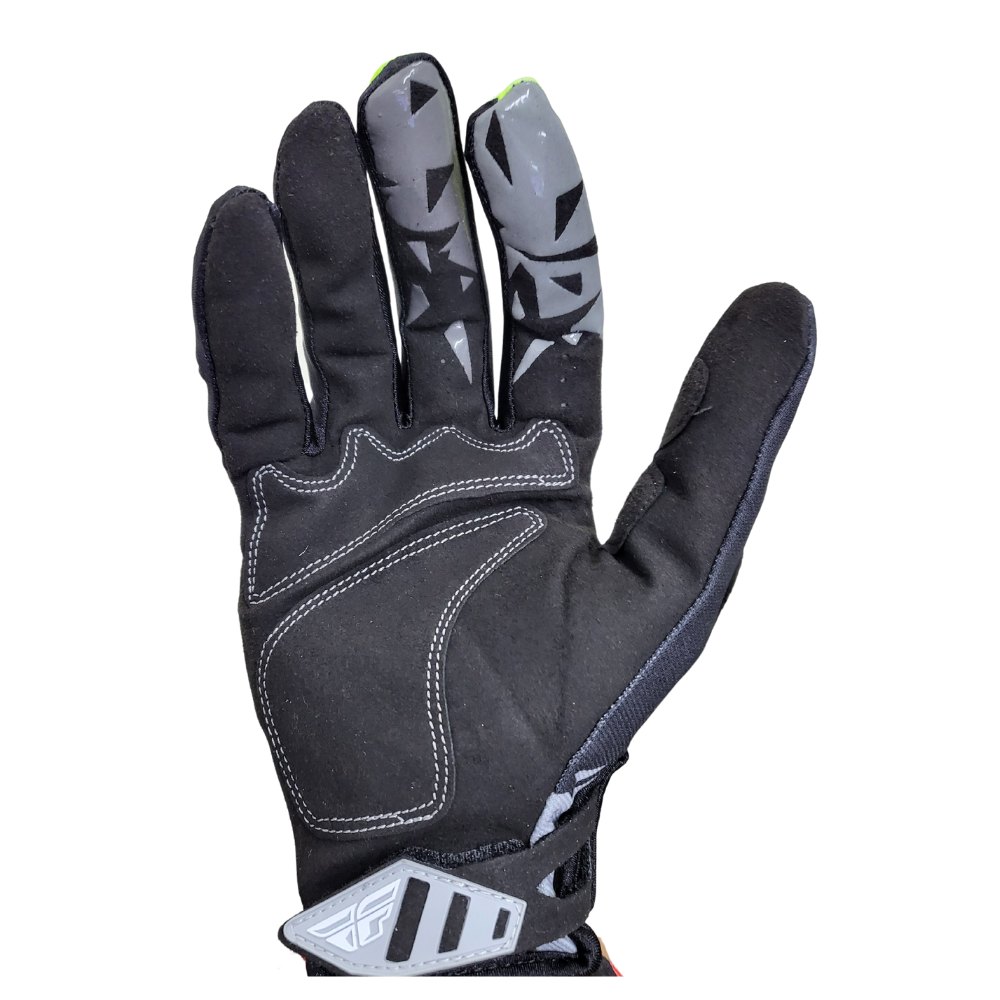 MC Auto: Fly Kinetic Black/ Hi-vis Gloves