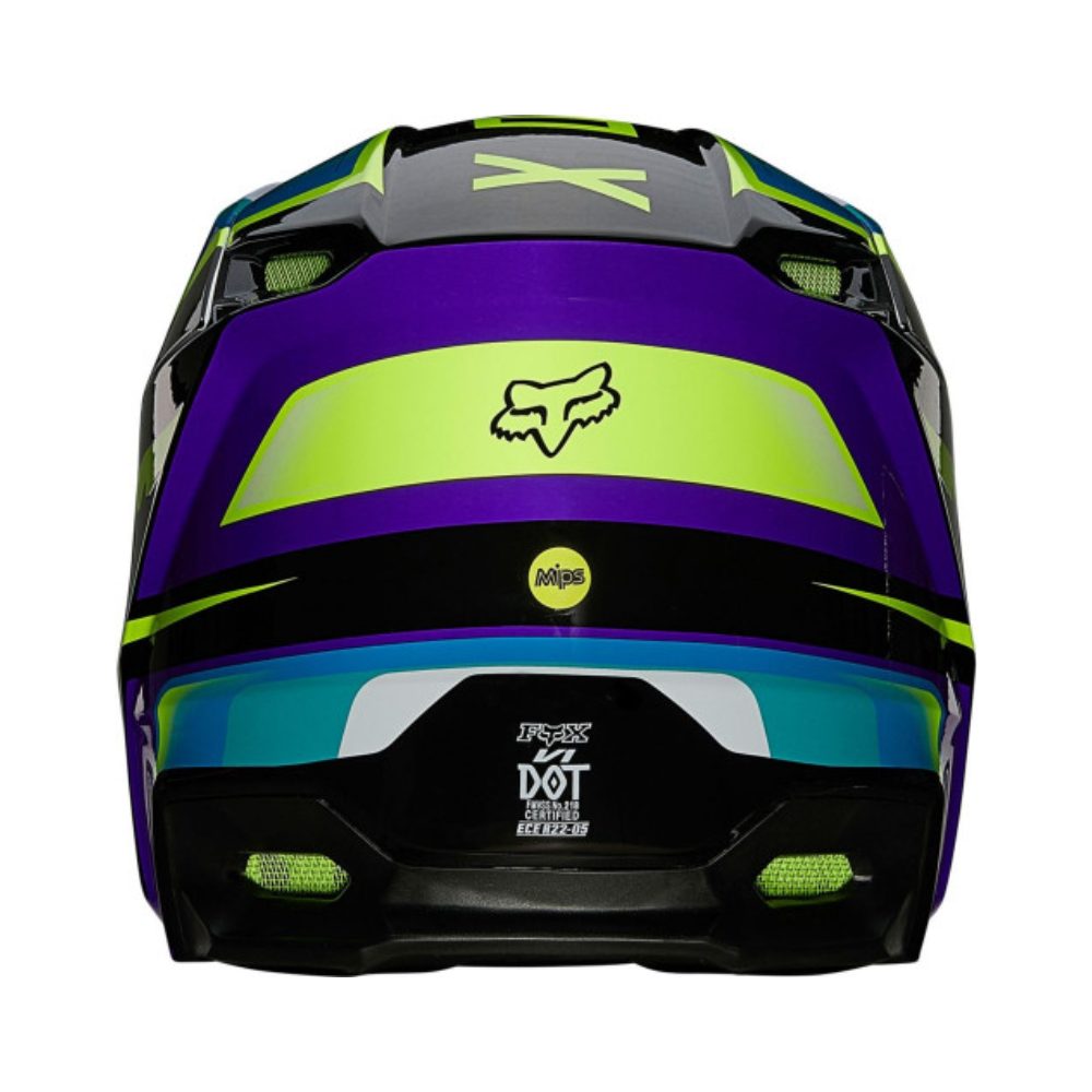 MC Auto: Fox V1 Tro Aqua Helmet