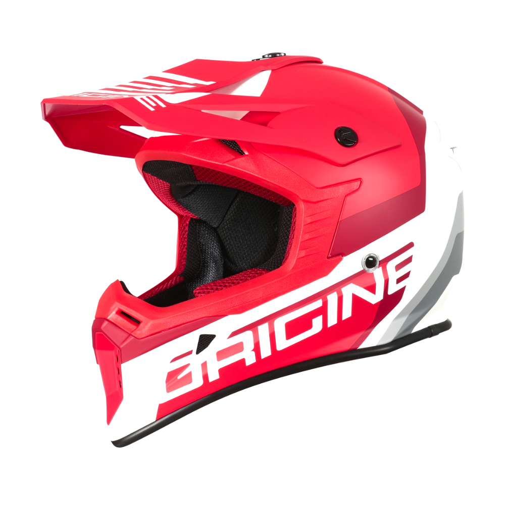MC Auto: Origine Hero MX Red/White Helmet