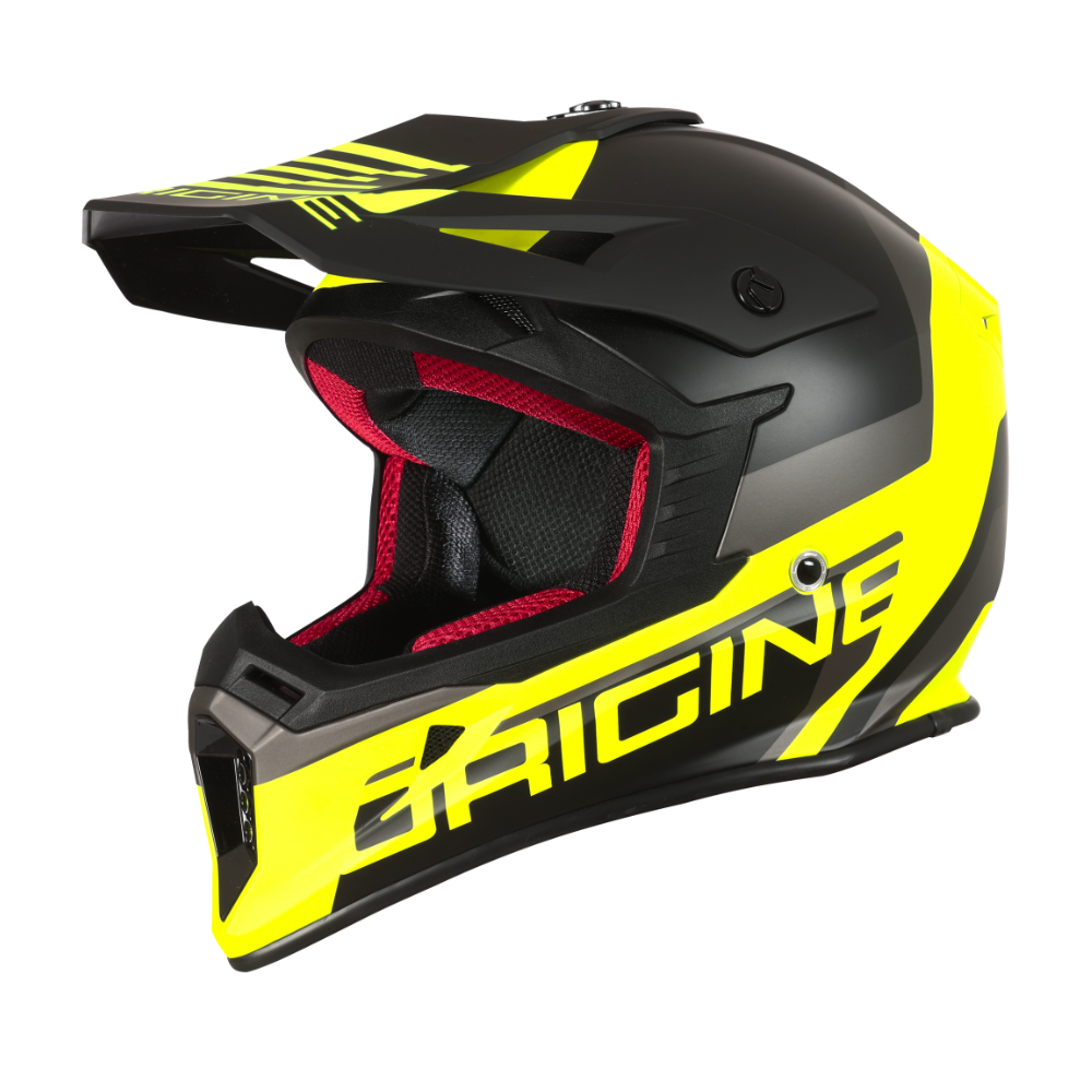 MC Auto: Origine Hero MX Fluo Yellow/Black Helmet