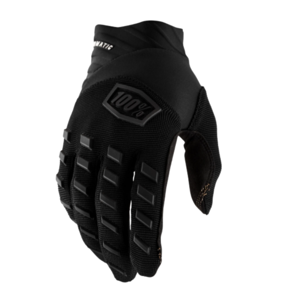 MC Auto: 100% Airmatic Black/Charcoal Gloves