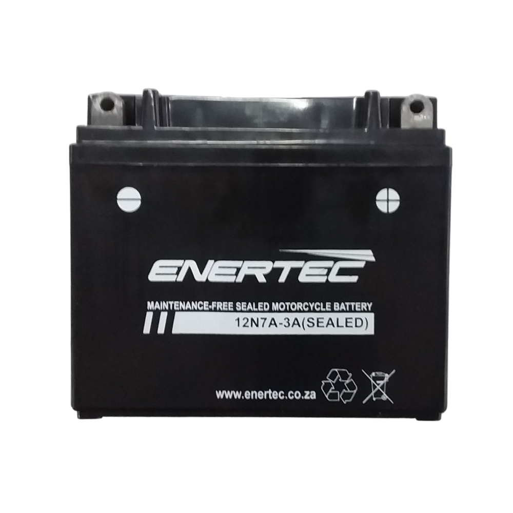 MC Auto: Enertec Battery 12N7A-3A -Motorcycle Battery