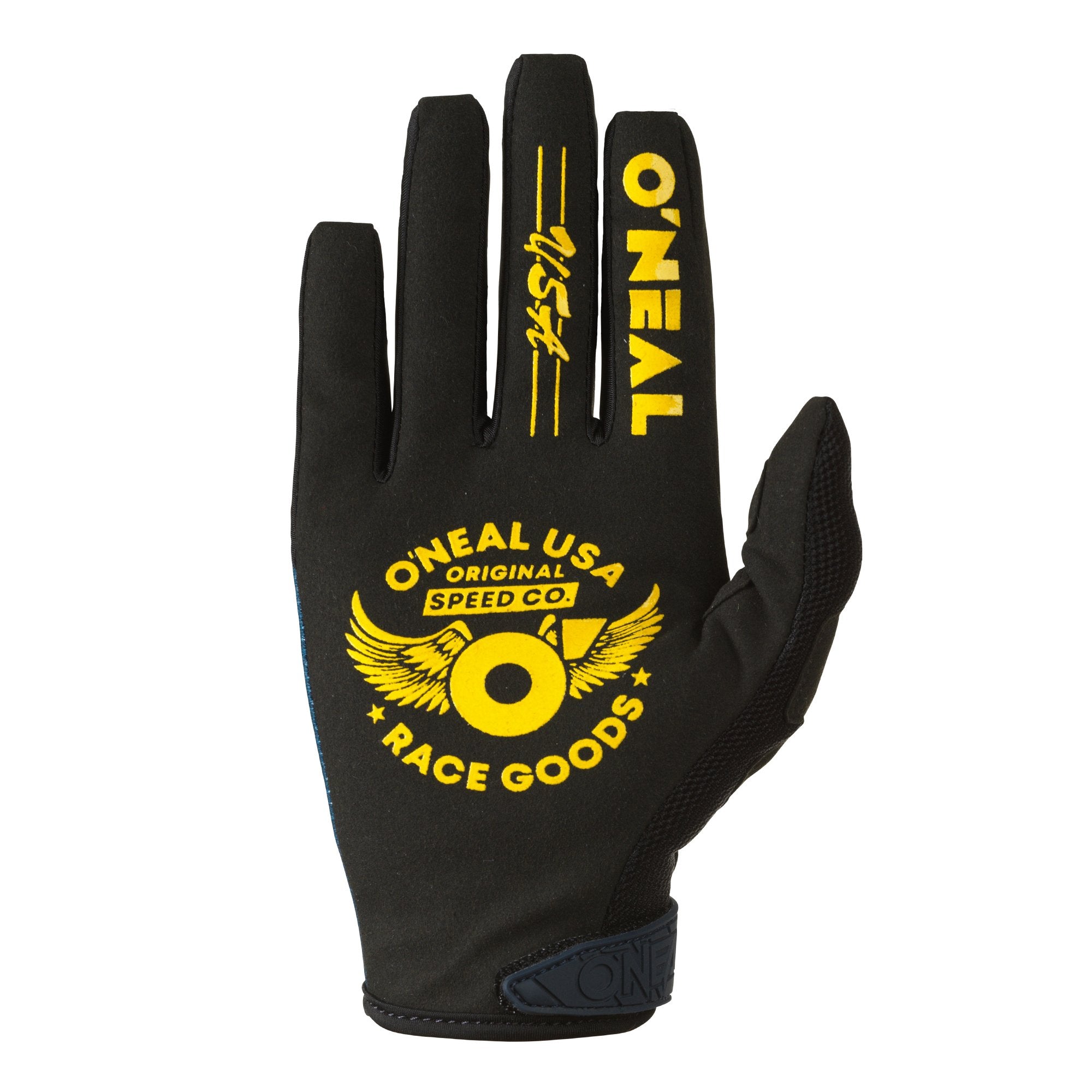 MC Auto: O'Neal Mayhem Bullet Blue/Yellow Gloves
