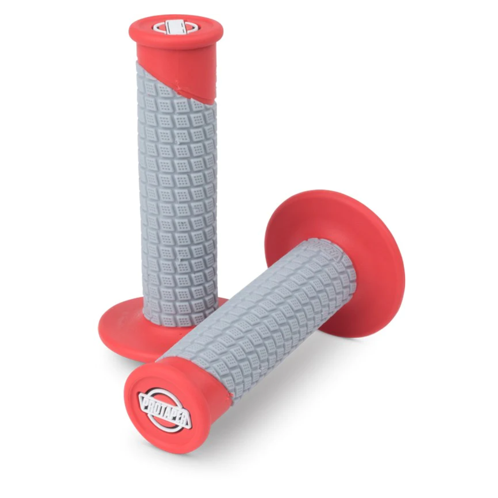 MC Auto: ProTaper Clamp On Pillow Top Red/Grey Grip