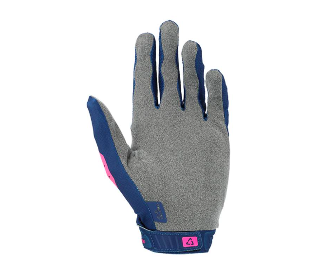 MC Auto: Leatt Women's Moto 1.5 GripR Blue/Pink Gloves