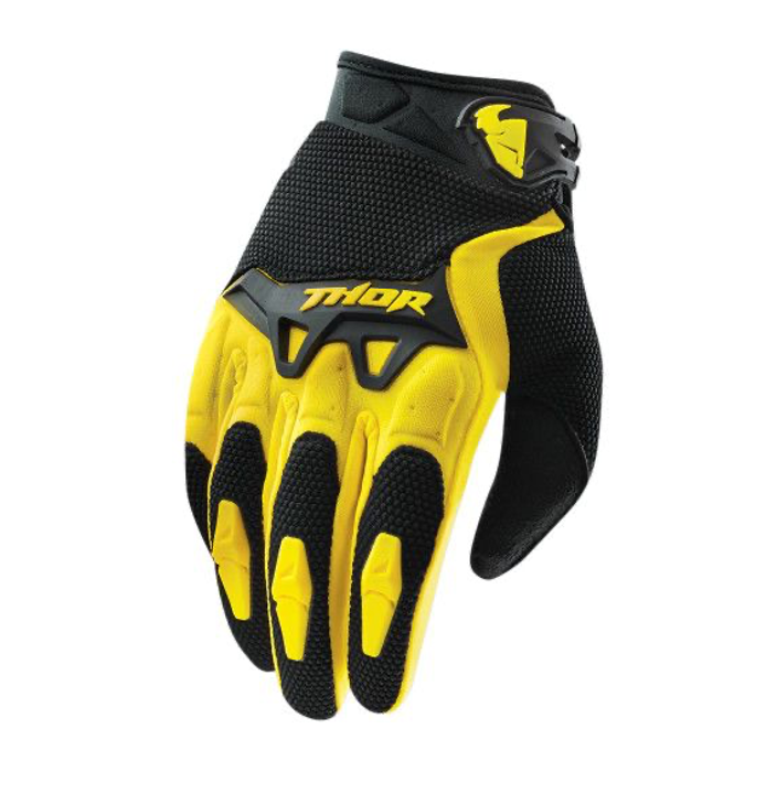 MC Auto: Thor Spectrum Yellow/Black Gloves