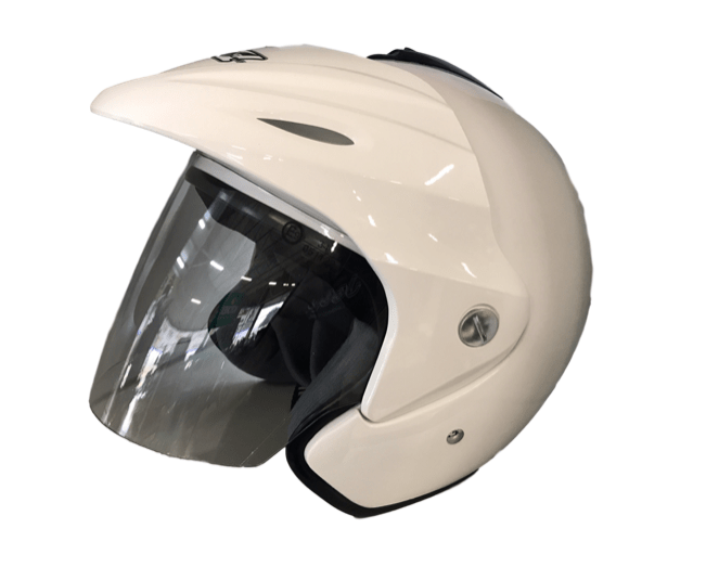 MC Auto: VR-1 Gloss White TA365 Helmet