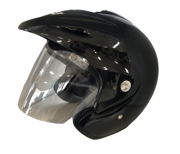 MC Auto: VR-1 Gloss Black TA365 Helmet