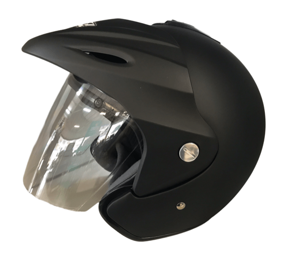 MC Auto: VR-1 Matt Black TA365 Helmet