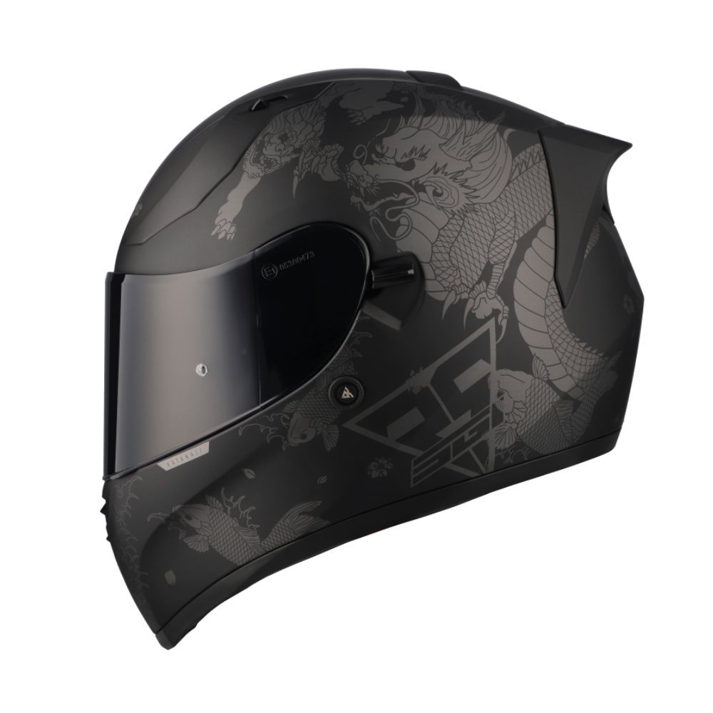 MC Auto: Spirit Seca Katana Black/ Gun Metal Helmet