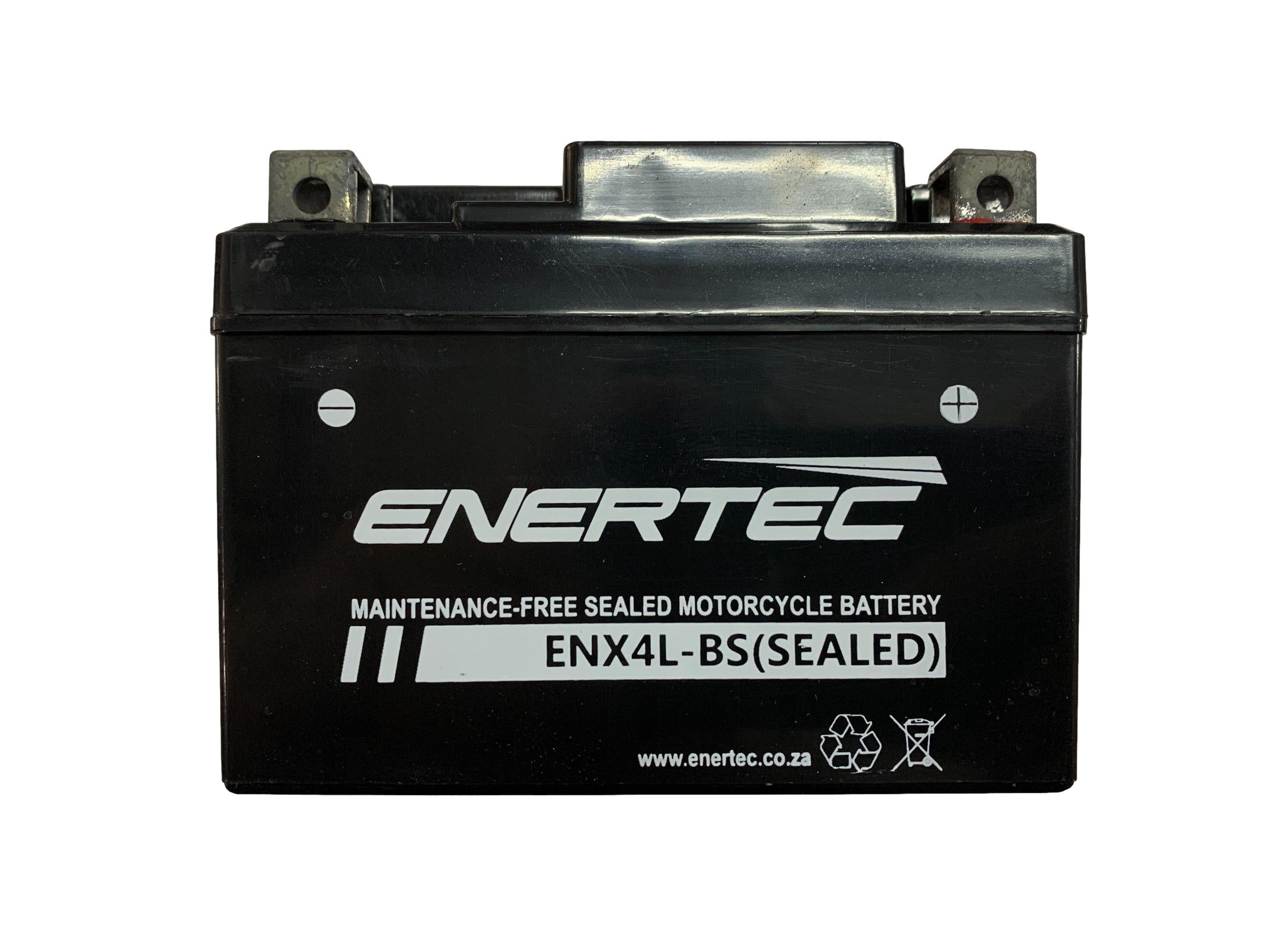 MC Auto: Enertec Battery ENX4L-BS -Motorcycle Battery