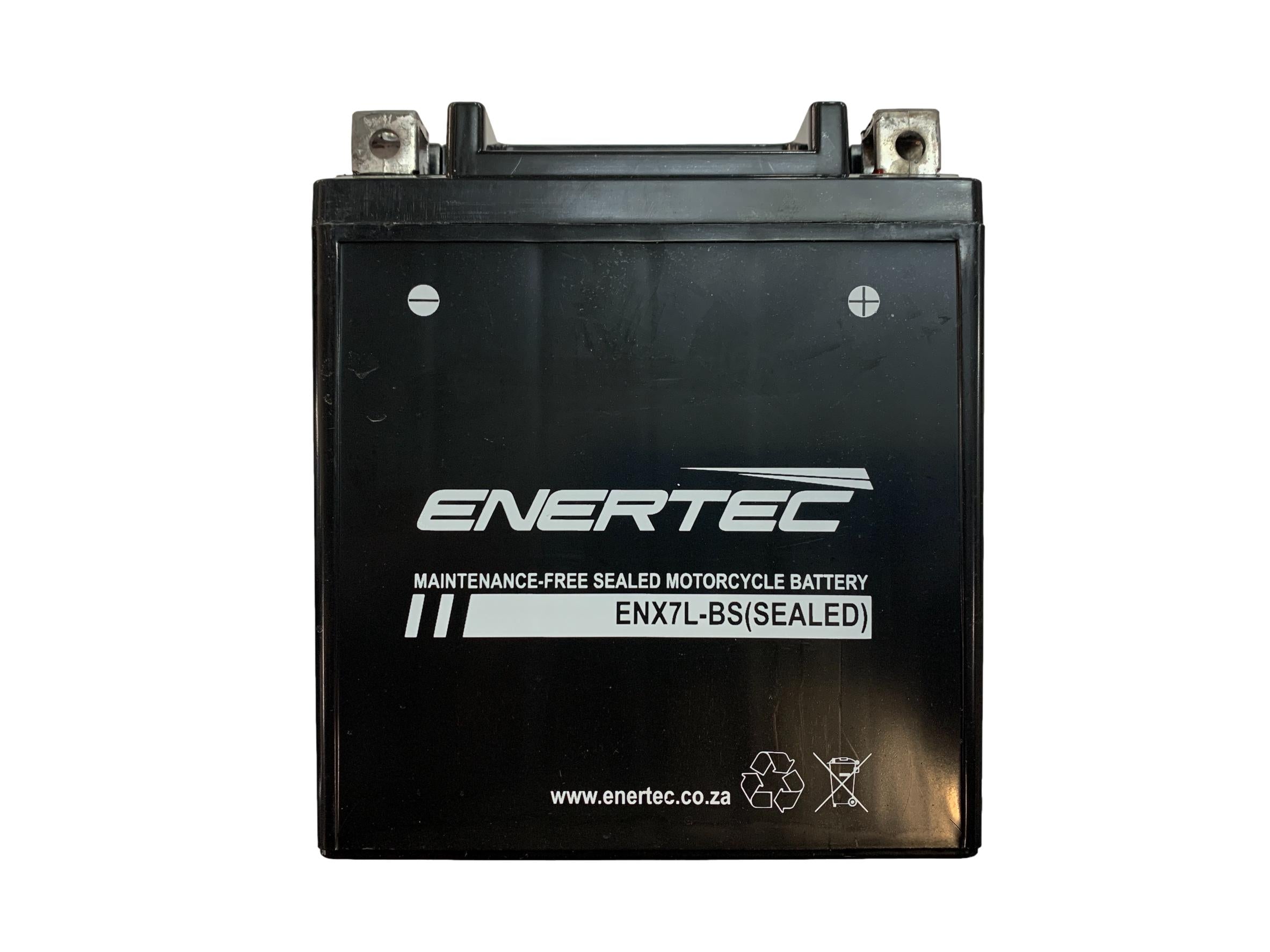 MC Auto: Enertec Battery ENX7L-BS -Motorcycle Battery