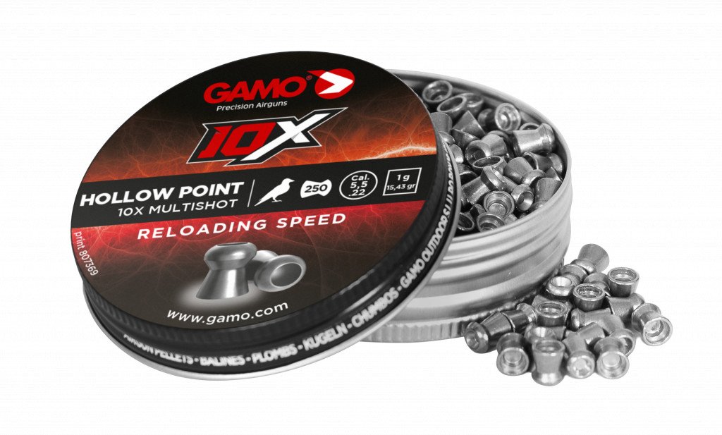 MC Auto: Gamo Hollow Point 10X Multishot 5.5mm Pellets