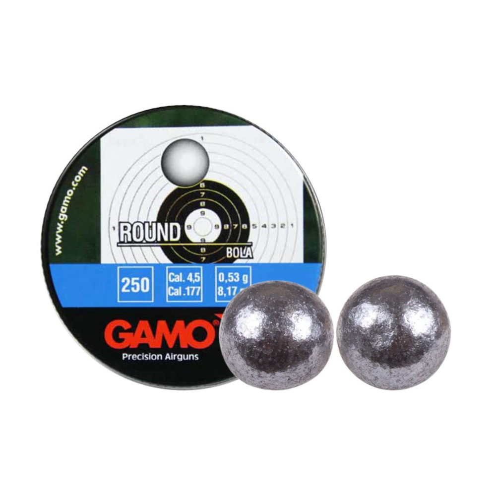 MC Auto: Gamo 4.5mm Round 250 Bullets