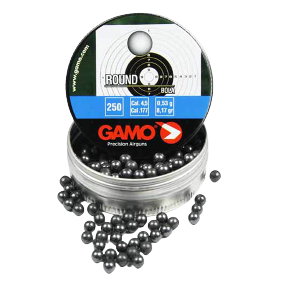 MC Auto: Gamo 4.5mm Round 250 Bullets