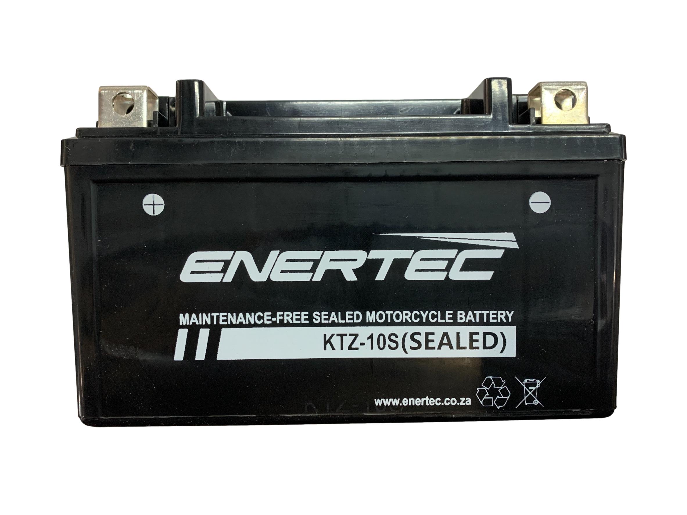 MC Auto: Enertec Battery KTZ-10S -Motorcycle Battery