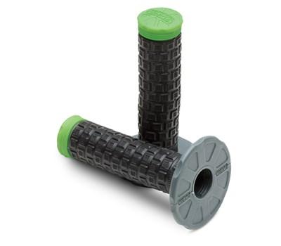 MC Auto: ProTaper Pillow Top Lite Grey/Black/Green MX Grips