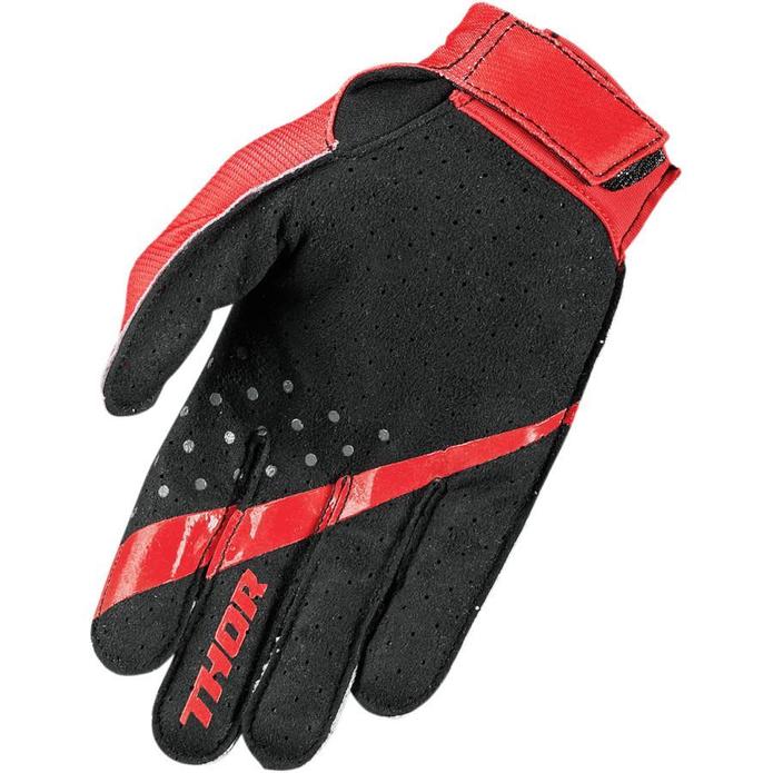 MC Auto: Thor Invert Rhythm Red Gloves